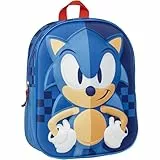 CERDA GROUP Baby-Jungen Cerda, Unisex Kinder, Standard, bunt, Estándar Kinderrucksack von Sonic, Blau