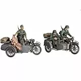 Revell 3090 - German Motorcycle R-12 with Sidecar + Crew