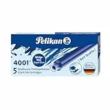 Pelikan Großraum-Tintenpatrone 4001 Tinte Königsblau, 5 Stück