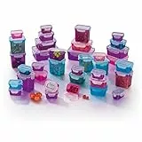 GOURMETmaxx Frischhaltedosen klick-it 18er Set | BPA-freie Vorratsdosen Spülmaschinen-, Mikrowellen-, und Gefriergeeignet | Luftdicht & Auslaufsicher & Stapelbar | Lebensmittelbehälter klein bis groß