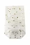 Eigenproduktion Fa. Schumapack/Solingen 100 Base Schuma Pack Polypropylentüten Weihnachtstüte Kekstüten Sterne Gold 145 x 235 mm Kekstüten Gebackene Gebäcktüten transparente Plastiktüten Tüten