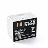 Akku für Arlo Pro 4, 5500mAh Ersatzakku mit Hohe Kapazität Kompatibel mit Arlo Pro 3, Pro 5, Ultra 2 Überwachungskamera Wiederaufladbarer Batterien (1-Stück)