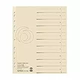 Herlitz Herlitz Trenn Blatt A4 chamois (100er Packung, Trennblatt | chamois)