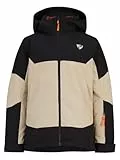 Ziener Kinder AGIMO Ski-Jacke/Winterjacke | warm, atmungsaktiv, wasserdicht, black, 140