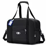 SPAHER Handgepäck Tasche 40x30x15 British Airways Air France Faltbare Reisetasche Flugzeug Klein 20L Weekender Damen Herren Travel Duffle Bag Sporttasche Schwimmtasche Carry On Luggage Bag