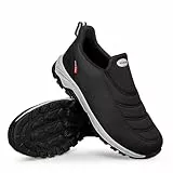 ZVJV Unisex Orthopädische Extra Weit Turnschuhe Slip On Sneaker Walkingschuhe Atmungsaktiv Leicht rutschfest Wasserdicht Trekkingschuhe Laufschuhe Outdoor Herren Damen