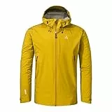 Schöffel Herren 2.5L 3D Jacket Vistdal M, wasserdichte Regenjacke, sportliche Outdoor Jacke, winddicht & atmungsaktiv dank Dermizax Membran, molten gold, 52