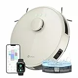 LEFANT M1 Staubsauger Roboter, No-Go-Zonen, Saug und Wischroboter 5500 Pa Mehrstufiges Mapping, Laser Navigation, WiFi/APP/Alexa, Roboterstaubsauger für Tierhaare Hartböden