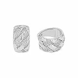 JOOP! Ohrringe aus 925 Sterling Silber für Damen, Ohrschmuck, Silber 925 rhodiniert, teilw. mit Schmuckstein, Kommt in Schmuck Geschenk Box