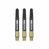 Target Darts Gold Pro Grip Evo Aluminium Dartschäfte Kurz