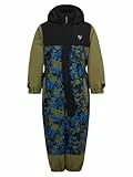 Ziener Kinder ANUP Schneeanzug/Skioverall | wasserdicht, warm, Wolle, natural camo, 110