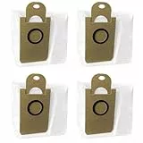 Cloudpower 4 Stück Staubsaugerbeutel für Laresar für L6 Nex Roboter-Staubsauger, Ersatz-Staubsaugerbeutel Ersatzteile Zubehör