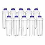 Waterdrop TÜV SÜD Zertifizierte Kaffee Filter, Kompatibel mit DeLonghi DLSC002 9310926 SER3017 5513292811 und Verschiedener Modelle von ECAM, ESAM, ETAM (10)