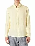 Casual Friday Herren Anton BD LS Linen Shirt Hemd, 110619/Flan, S