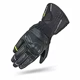 SHIMA GT-2 Motorradhandschuhe Herren - Klassische, Vintage, Verstärkte, Sommer Leder Handschuhe mit Knöchel und Finger Protektoren, Verstärkte Handfläche (Schwarz, L)