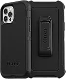 OtterBox Defender Hülle für iPhone 12 / iPhone 12 Pro, stoßfest, sturzsicher, Ultra-robust, schützende Hülle, 4X getestet nach Militärstandard, Schwarz