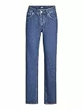 Jack&Jones Damen JXSEOUL Straight LW Jeans R3058 DNM Jeanshose, Medium Blue Denim, 30W / 30L