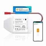 Meross Smart WLAN Garagentoröffner für Apple HomeKit Alexa und Google Assistant mit APP-Steuerung und einfacher Installation, kein Hub erforderlich