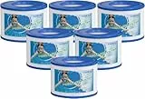 TOREAD Pack of 6 Filter Type S1 for Easy Set Pool Filter Cartridges, Intex PureSpa for 11692/29001E Spa Filter, Whirlpool, Badewanne