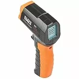 Klein Tools IR1 Infrarot-Thermometer mit Ziellaser | 10:1 Distanzverhältnis | -20 °C bis 400 °C | Hintergrundbeleuchtetes Display | Klasse-2-Laser