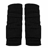 Toocool - Damen-Beinstulpen, Mädchen-Stulpen Ideal für Tanz, Modisch und warm Baby-Beinstulpen, Stulpen für Damen und Beinwärmer LO-LW01 [Eine Größe, Schwarz]