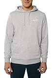 PUMA Hoodie Herren, Kapuzenpullover, Statement Deluxe Edition Hoody, Regular Fit, Grau, Größe XL