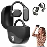 AI Translating Ear Buds, 2025 Neu Kabellose Übersetzungs-Kopfhörer, 5.3 Bluetooth-Ohrhörer 144 Sprachen Übersetzungsgerät Zwei-Wege-Übersetzer-Kopfhörer Language Translator Intelligente (Schwarz)