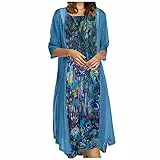 MICKURY hochzeitskleid,Abendkleid,Lands end Kleider,Satin Abendkleid,Hochzeitsgast Outfit Damen Sommer,Aniston Kleider,Shorts unter Kleid,Abiballkleid rot(Green-H,L)