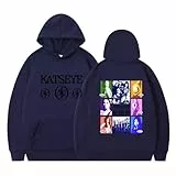 Generisch Mengmiao K-Katseye Hoodie Unisex Y2K Korean Streetwear Kapuzenpullover Fan Merch