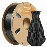 ERYONE PETG Filament 1.75 mm, 3D Drucker Filament PETG, +/- 0.03 mm, 1kg 1 Spule, Schwarz