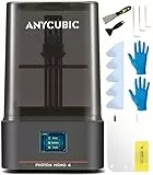 ANYCUBIC 10K 3D Drucker Photon Mono 4, mit 7' Monochrom-LCD-Bildschirm, Druckgeschwindigkeit 70 mm/h (High Speed Resin), Druckgröße 153,4x87x165mm