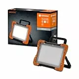 LEDVANCE LED Worklight Panel – schwenkbare Arbeitsleuchte mit LED Strahler für Innen, Baustrahler 50 W, 4500 Lumen, 25.000 Std. Lebensdauer , inklusive 2m Stromkabel und AC-Netzanschluss