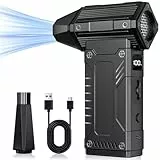 Anruzon Electric Air Duster, 350000RPM Super Power Elektrische Staubgebläse mit 12000 mAh Akku Compressed Air Duster, 8-Gang Air Duster Luftdruckspray Staubgebläse für Computer, Haus, Outdoor und Auto