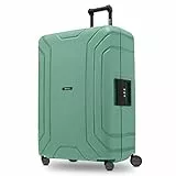 REDOLZ Hartschalen Check-in Koffer ohne Reißverschluss | 3-Punkt-Verschluss-System | Großer XL Trolley 53 x 28 x 75 cm aus hochwertigem Polypropylen Material | 4-Rollen & TSA-Schloss (Essentials 15)