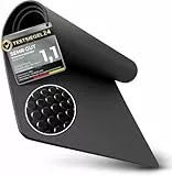 NEOLYMP Bodenschutzmatte Fitnessgerät (130 x 70 cm) - Laufband Matte 8mm Dicke - langlebig, rutschfest & stoßdämpfend - Fitness Unterlegmatte für Crosstrainer - Gymnastikmatte, Fitnessmatte