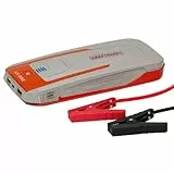 Dino KRAFTPAKET, 12V-2500A Starthilfegerät 59.2Wh, KFZ Starthilfe Powerbank für Diesel & Benziner, Blei-Säure Gel EFB AGM-Batterie, Für Auto Motorrad Boot Transporter Campervan