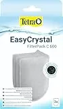 Tetra EasyCrystal Filter Pack C600 Filterpads mit Aktivkohle, Filtermaterial für EasyCrystal Innenfilter, geeignet für Aquarien von 50-150 Liter, 3 Stück