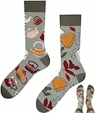 TODO Lustige Socken Damen und Herren, Coole Socken mit Motiv - Bunte, Mehrfarbige, Verrückte (39-42, Tea)