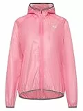 Ziener Damen NATINA-Z leichte Regenjacke - Fahrrad|Mountainbike|Outdoor, strawberry sorbet, 38