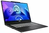 MSI Venture 17 AI, Business Laptop, Core Ultra 7 Prozessor, 17,3' Full HD Display, Arc Grafik, 16 GB RAM, 512 GB SSD, Windows 11 Home, QWERTZ Tastatur, A1MG-006
