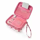 Cwatcun Kinder Kamera Tasche,Digitalkamera Schutzhülle Tragetasche Halter für Druckpapier mit GREENKINDER/for Uleway/for Gofunly/for NUOTUN Digital Kamera,Sofortbildkamera Aufbewahrungsbox (Rosa)