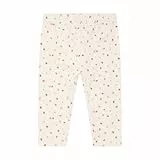 Steiff Leggings EU Größe 68 Antique White, Leggings für Kinder, Sweatpants aus Baumwolle, Baby Jogging Hose, Bequeme und weiche Trainingshose, waschmaschinenfest