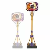 VTech Basketballkorb mit elektronischem Display, Sportspielzeug, interaktiv, höhenverstellbar, evolutionäres Design, Stabiler Ständer, Spiele, Geschenk für Kinder ab 3 Jahren, ESP-Version