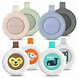 nomo MOSQUITO Anti Mücken Clip • Rein pflanzlicher Mückenschutz für Baby & Kinder • Insektenschutz Clip gegen Mücken, Moskito & Insekten • 30 Tage Wirkung • BPA-frei & ohne DEET