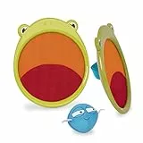 B. toys - Critter Catchers - Frankie der Frosch - Fangen & Werfen Spiel - 2 Schläger & Stoffball - Aktivspielzeug für Kinder - Spielset für draußen - 3 Jahre +