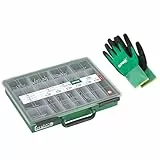SPAX Schrauben-Set mit 384 Teilgewindeschrauben & 3 T-STAR plus Bits - Hochwertiger Sortimentskoffer für DIY-Projekte, 8000000294570