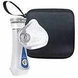 IEA Medical Inhalator Set mit Hardcase – tragbarer Vernebler/Inhalationsgerät, feiner Nebel durch Mikrovernebelung, USB-C aufladbar, mobil für unterwegs & zuhause, Hartschalencase, Kinder & Erwachsene