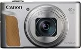 Canon PowerShot SX740 HS Lite Edition Digitalkamera (20,3 MP, 40-Fach optischer Zoom, 7,5cm (3 Zoll) Display, DIGIC 8, 4K Ultra HD, HDMI, WLAN, Bluetooth, Blendenautomatik, Zeitautomatik), Silber