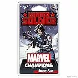Fantasy Flight Games, Marvel Champions: LCG – Winter Soldier, Helden-Erweiterung, Expertenspiel, Kartenspiel, 1-4 Spieler, ab 12+ Jahren, 30-120 Minuten, Deutsch