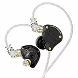 Yinyoo KZ ZS10 Pro In-Ear Monitor 4BA+1DD Mehrfach Treiber Gaming Ohrhörer, kabelgebundene IEM kopfhörer für Schlagzeuger mit 2 Pin 3,5mm Klinke 4 Ohrstöpsel